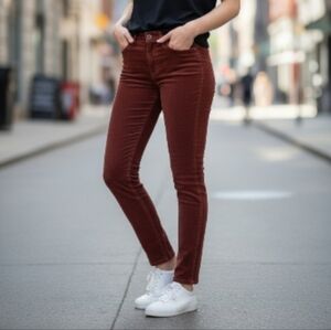 Banana Republic Rust Corduroy Pants Sz 26/2
